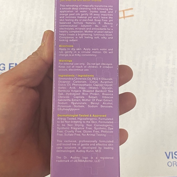 DERMAdoctor Lucky Bamboo Jukyeom 9x Oil to Milk Cleanser - Picture 4 of 6